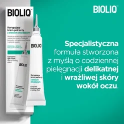 Bioliq, korygujący krem pod oczy z efektem chłodzącym, 10 ml