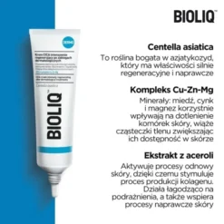 Bioliq, krem Cica intensywnie regenerujący po zabiegach dermatologicznych, 30 ml