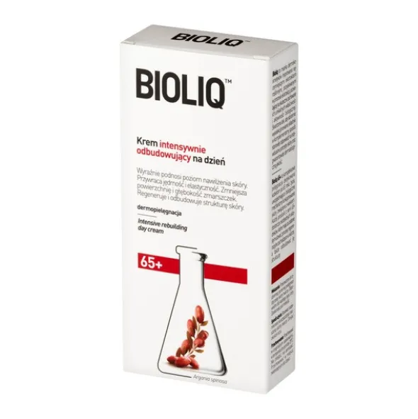Bioliq 65+, krem intensywnie odbudowujący na dzień, 50 ml