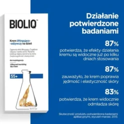 Bioliq 55+, krem liftingująco-odżywczy na dzień, 50 ml