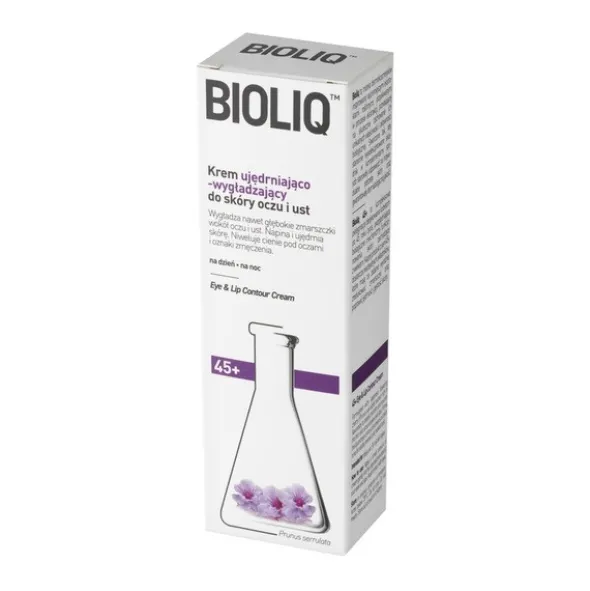 Bioliq 45+, krem ujędrniająco-wygładzający do skóry oczu i ust, 15 ml