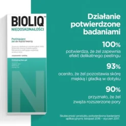 Bioliq Specialist Niedoskonałości, peelingujący żel do mycia twarzy, 125 ml