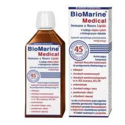 BioMarine Medical Immuno & Neuro Lipids, 4 rodzaje olejów rybich o biologicznym składzie, płyn, 200 ml