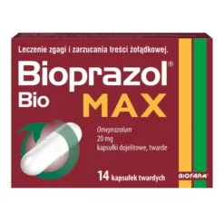 Bioprazol Bio Max, 20 mg, kapsułki dojelitowe twarde, 14 szt.