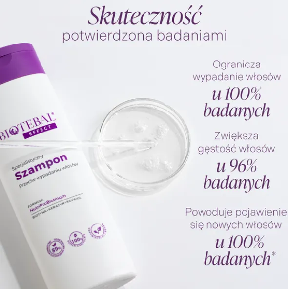 Biotebal Effect, specjalistyczny szampon przeciw wypadaniu włosów, 200 ml