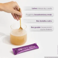 Biotebal Hair & Skin Collagen Booster, saszetki z proszkiem, Sunny Peach, 8 g x 30 szt.