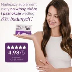 Biotebal PLUS włosy, skóra, paznokcie, tabletki, 40 szt. (30 szt. + 10 szt.)