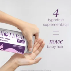 Biotebal PLUS włosy, skóra, paznokcie, tabletki, 40 szt. (30 szt. + 10 szt.)