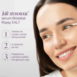 Biotebal rzęsy XXL, serum pobudzające wzrost rzęs, 3 ml
