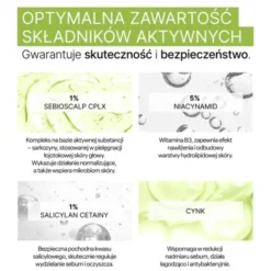 Biovax Trychologic Przetłuszczanie, szampon do włosów i skóry głowy, 200 ml