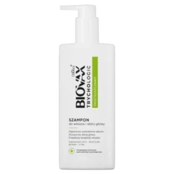 Biovax Trychologic Przetłuszczanie, szampon do włosów i skóry głowy, 200 ml