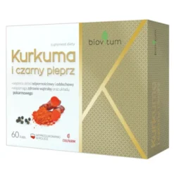 Biovitum Kurkuma i czarny pieprz, kapsułki, 60 szt.