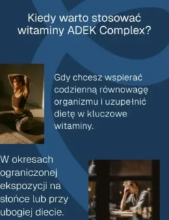 Biowen ADEK Complex+, kapsułki, 90 szt.