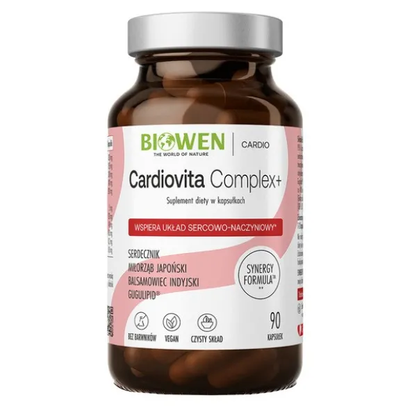 Biowen Cardiovita Complex+, kapsułki, 90 szt.