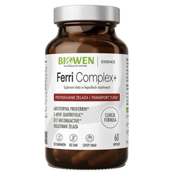 Biowen Ferri Complex+, kapsułki, 60 szt.