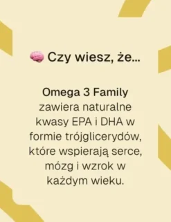 Biowen Omega 3 Family, kapsułki miękkie, 225 szt.