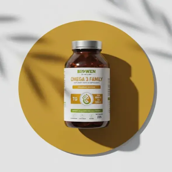 Biowen Omega 3 Family, kapsułki miękkie, 225 szt.