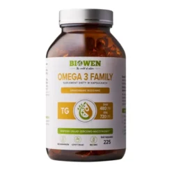 Biowen Omega 3 Family, kapsułki miękkie, 225 szt.