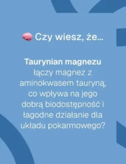 Biowen Taurynian magnezu, kapsułki, 100 szt.