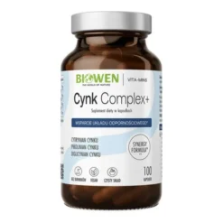 Biowen, Zinc 3X Immunity, kapsułki, 100 szt.