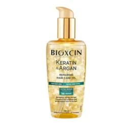Bioxcin Keratin & Argan, olejek regenerujący do włosów, 150 ml