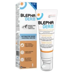 Blephaderm, łagodzący krem na powieki i okolice oczu, 40 ml
