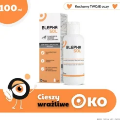 Blephasol, płyn micelarny do pielęgnacji wrażliwych powiek, 100 ml