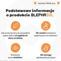Blephasol, płyn micelarny do pielęgnacji wrażliwych powiek, 100 ml