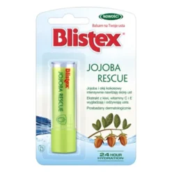 Blistex Jojoba Rescue, balsam do ust w sztyfcie, 3,7 g