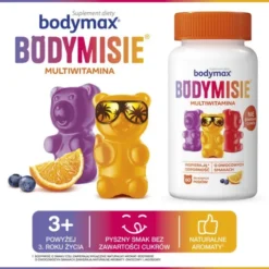 Bodymax Bodymisie, żelki, o smakach owocowych, 60 szt.