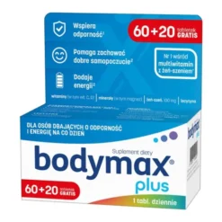Bodymax Plus, tabletki, 60 szt. + 20szt.