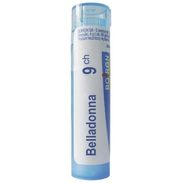 Boiron Belladonna, 9CH, granulki, 4 g