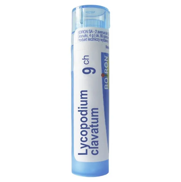 Boiron Lycopodium clavatum, 9CH, granulki, 4g