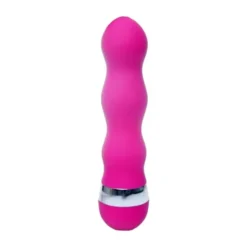 Boss of Toys, wibrator-Mini Wand, pink wavy, 1 szt.