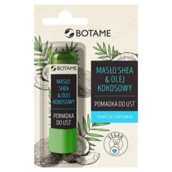 Botame, pomadka do ust, masło shea & olej kokosowy, 4,5 g
