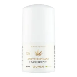 Botanic Help Women, antyperspirant z olejem konopnym 72H, 50 ml