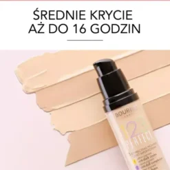 Bourjois 1, 2, 3 Perfect, podkład do twarzy o średnim kryciu, 53 Light Beige, 30 ml