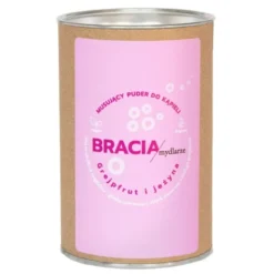 Bracia Mydlarze, musujący puder do kąpieli, Grejpfrut i jeżyna, 300 g