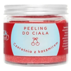 Bracia Mydlarze, peeling cukrowy do ciała, czereśnia z kaszmirem, 250 g