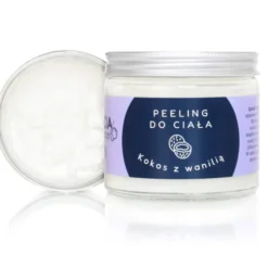 Bracia Mydlarze, peeling drobnoziarnisty, Kokos z wanilią, 250 ml