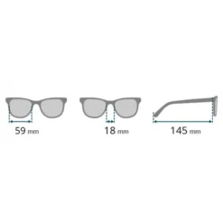 Brilo, okulary przeciwsłoneczne, damskie, model RE S689-2