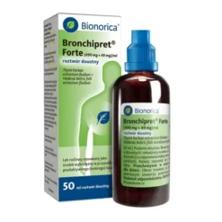 Bronchipret Forte, 490 mg + 49 mg/ml, roztwór doustny, 50 ml