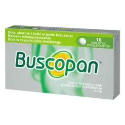 Buscopan, 10 mg, tabletki powlekane, 10 szt.