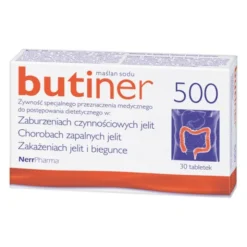 Butiner 500, maślan sodu, tabletki, 30 szt.