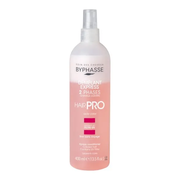 Byphasse Hair Pro Xpress, odżywka do włosów chroniąca kolor, 400 ml