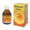 Calcium Sanosvit, syrop bananowy, 150 ml