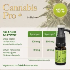 Cannabis Pro By Boiron 20%, olej, 11 ml