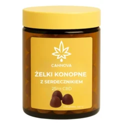Cannova Żelki Konopne z Serdecznikiem, żelki, 60 szt.