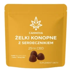 Cannova Żelki Konopne z Serdecznikiem, żelki, 3 szt.