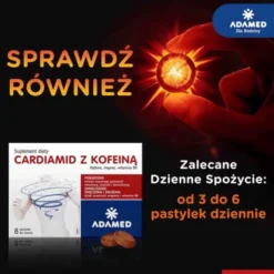 Cardiamid z kofeiną, krople doustne, 100 ml
